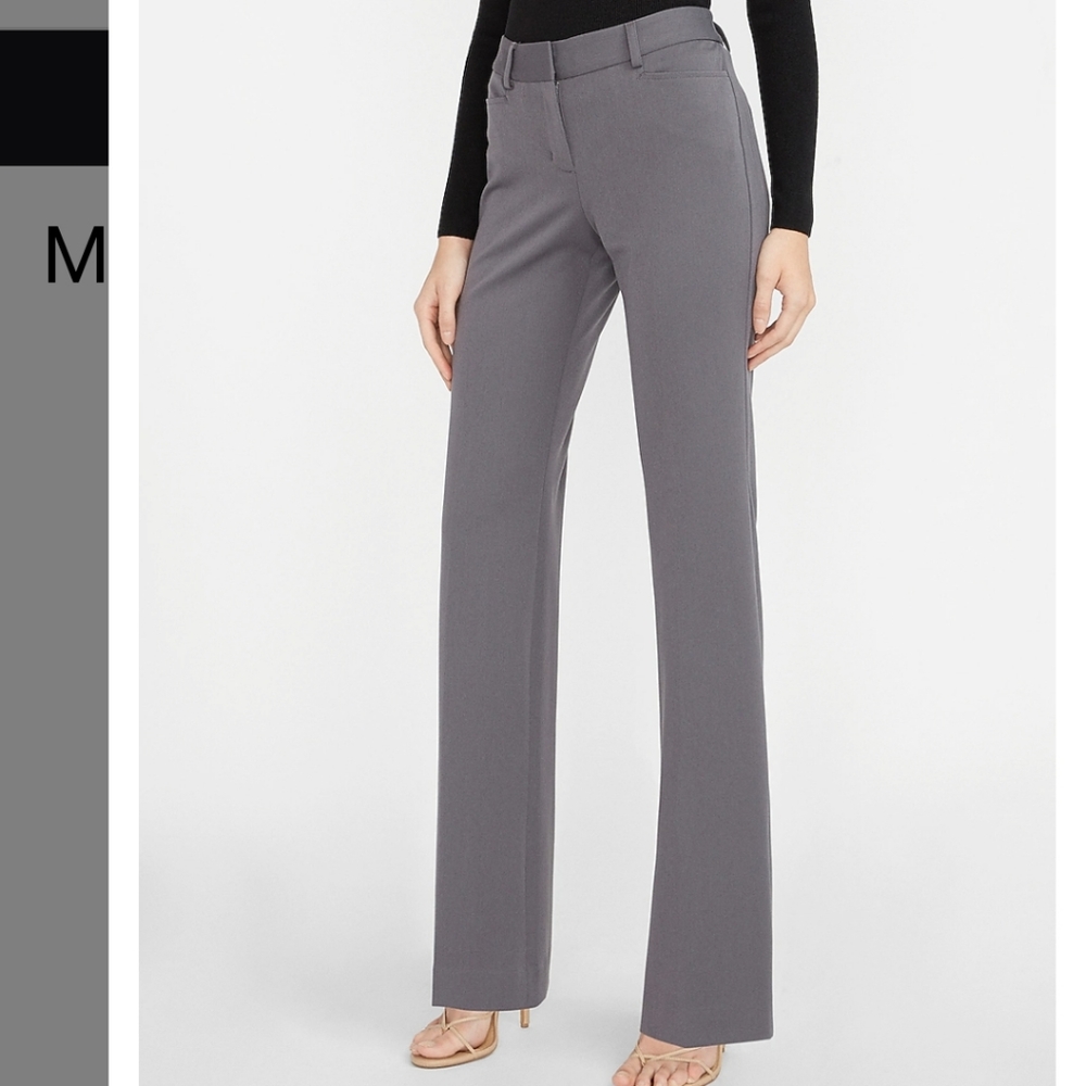 NWT Express brand artist style grey Trouser Pants